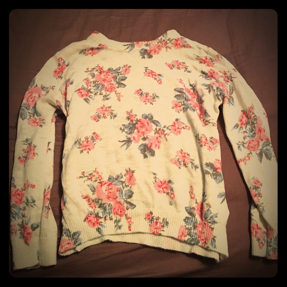 Floral Sweater