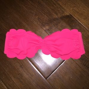 pink bikini top
