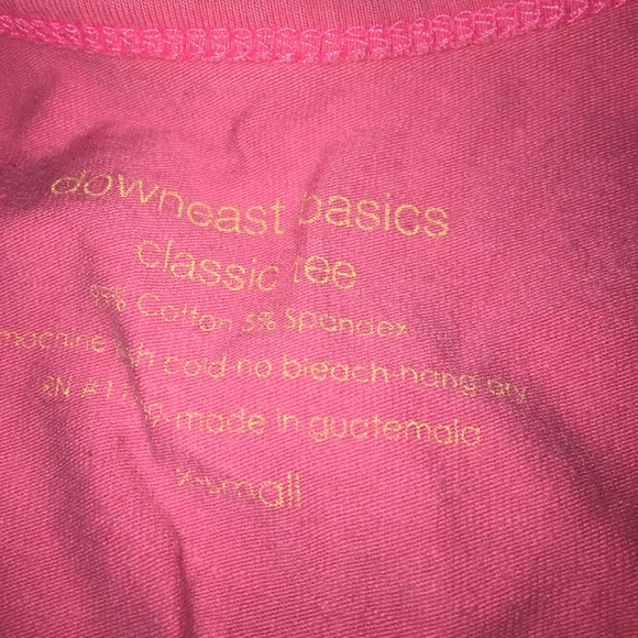 Pink basic tee - Picture 2 of 2