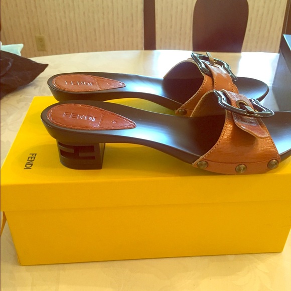 Fendi kitten heels