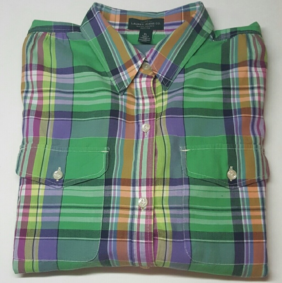 Preppy Ralph Lauren, Lauren plaid shirt