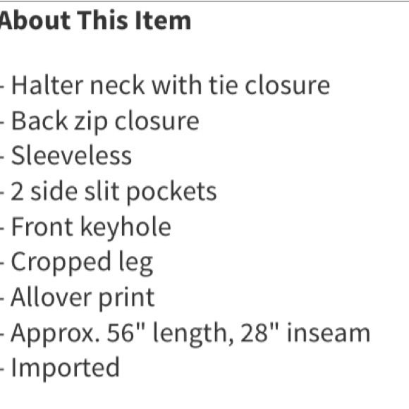 HP 9/6/16🦄 LAST ONE 💜TWISTED HALTER JUMPSUIT - Picture 3 of 4