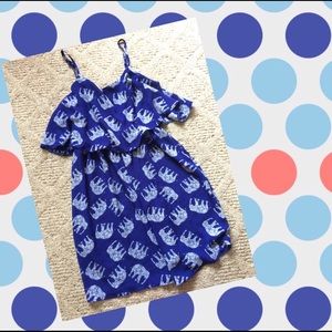 elephant summer dress ;