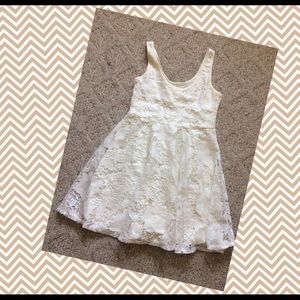 summer lace dress ;