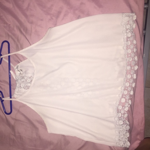 White cute, lace blouse !