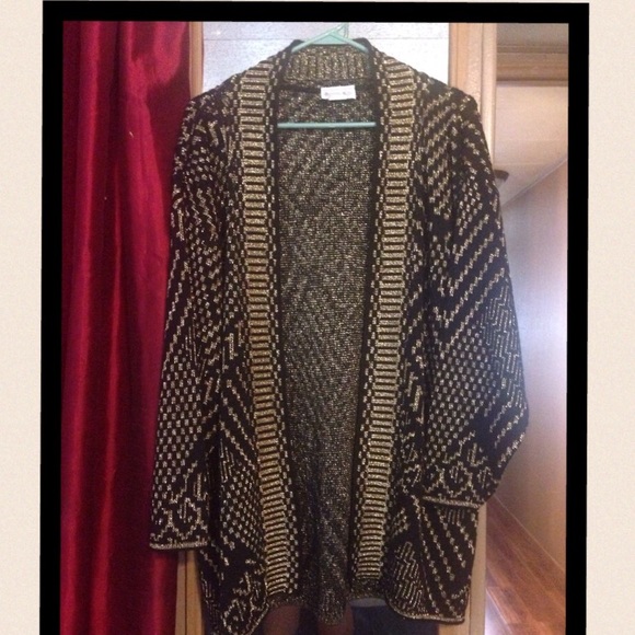 Genuine Vintage Metallic cardigan - Picture 2 of 4