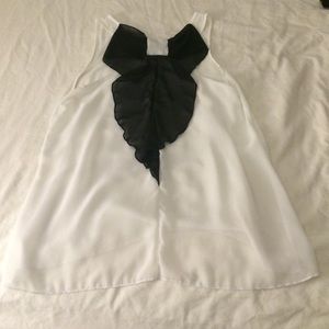 Blouse with Bow detail on back