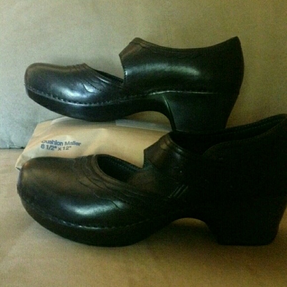 Black clogs