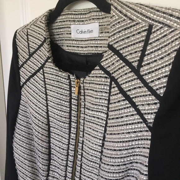 Calvin Klein Jackets & Coats - Modern Tweed Jacket | Calvin Klein Calvin Klein Jackets & Coats - Modern Tweed Jacket | Calvin Klein