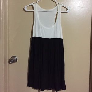 Black and white dress