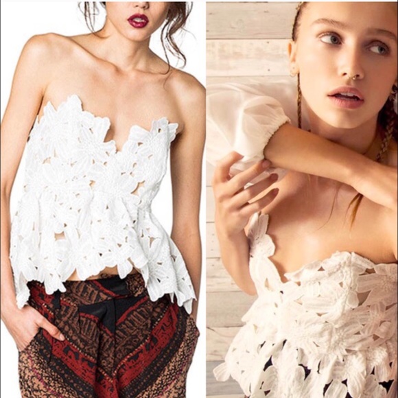 Stone Cold Fox Gorgeous White Texas Tube Top