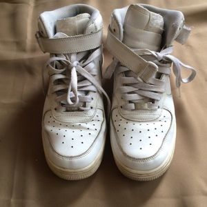 Nike Air Force shoes air forces White