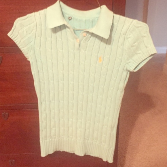 Teal Ralph Lauren top