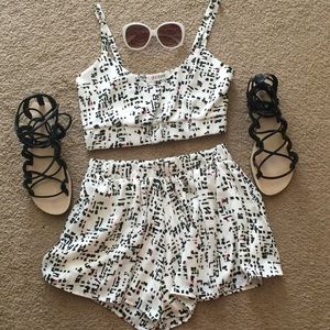 Ivory Two-Piece Set (Sizes S M L please specify)