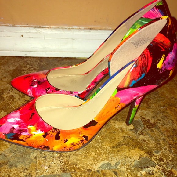 Floral Heels