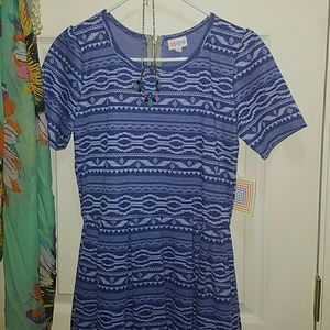 Lularoe Amelia dress, nwt, beautiful print.