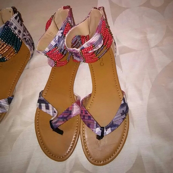 Tribal inspired sandal