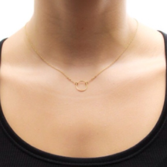 Dogeared karma necklace gold