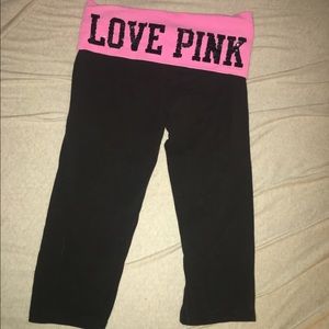Victoria's Secret PINK Yoga Capris