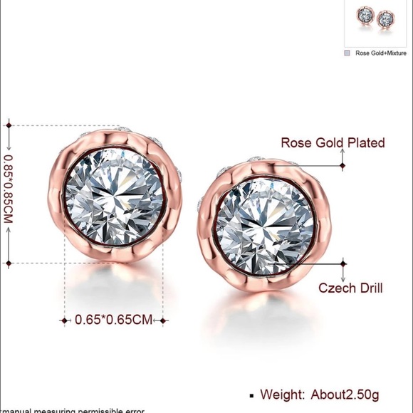 Austrian crystal Earrings(nwt)price Firm! - Picture 3 of 4