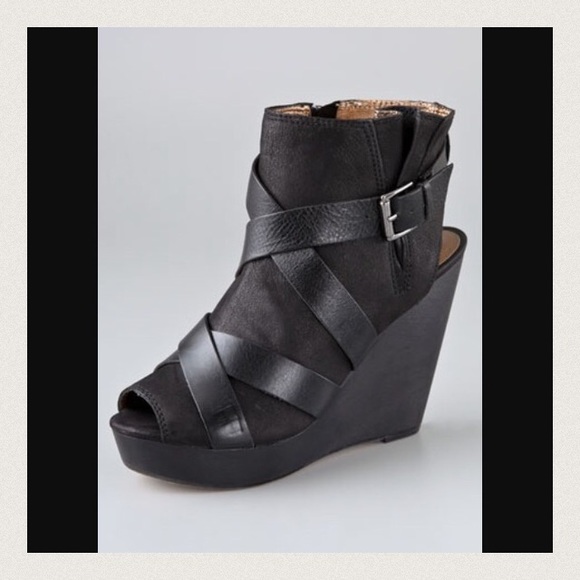 Cynthia Vincent Peep Toe Bootie