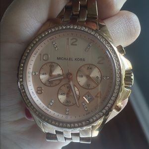 UPDATED! Michael Kors Rose Gold watch