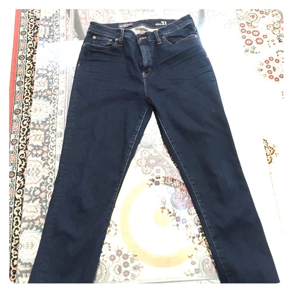 High rise skinny J. Crew jeans