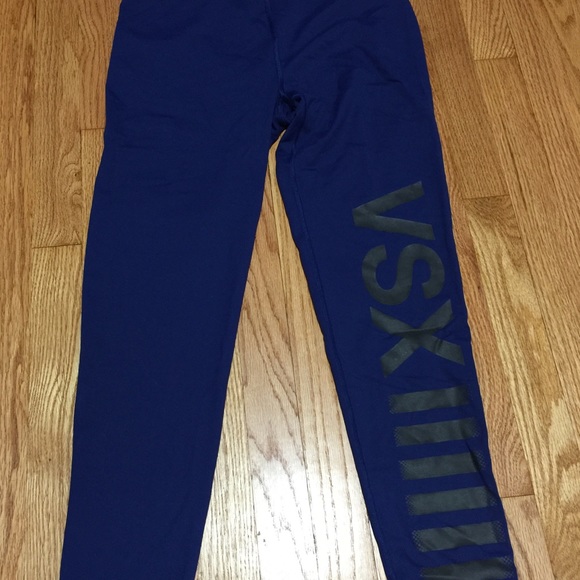 Victoria's Secret vsx leggings Sz large Navy