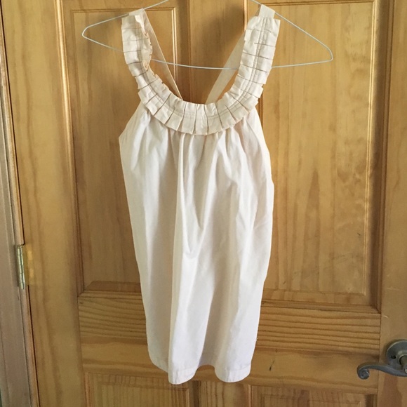 J.crew pleated tank