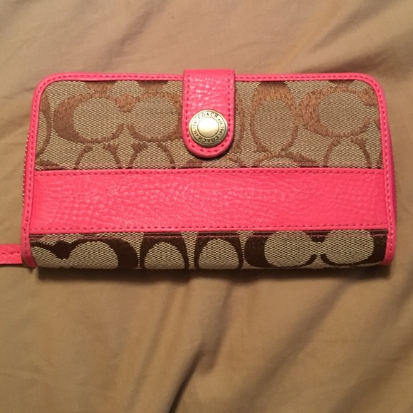 Faux Coach Wallet
