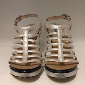 Silver Michael Kors heel