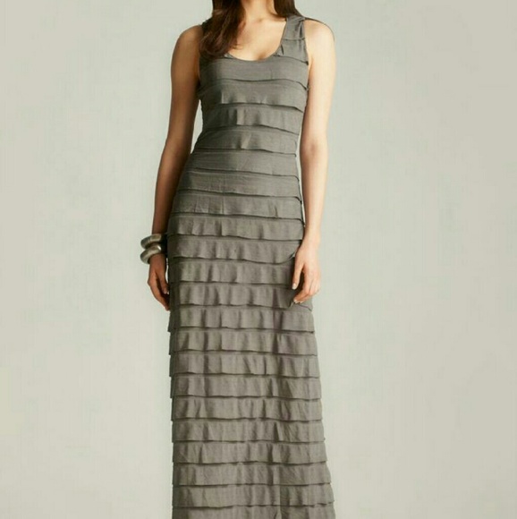 ✨FLASH SALE! Max Studio Tiered Maxi - PLUM