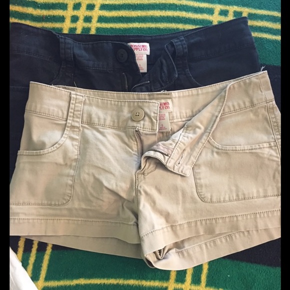 2 pairs Mossimo shorts