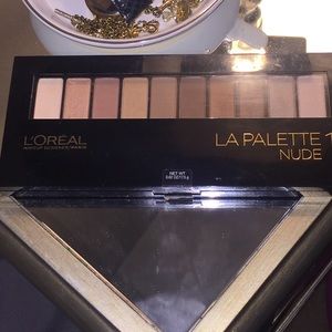Loreal eye shadow palette nude 1