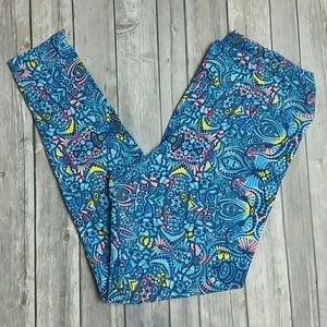 Lularoe TC leggings EUC