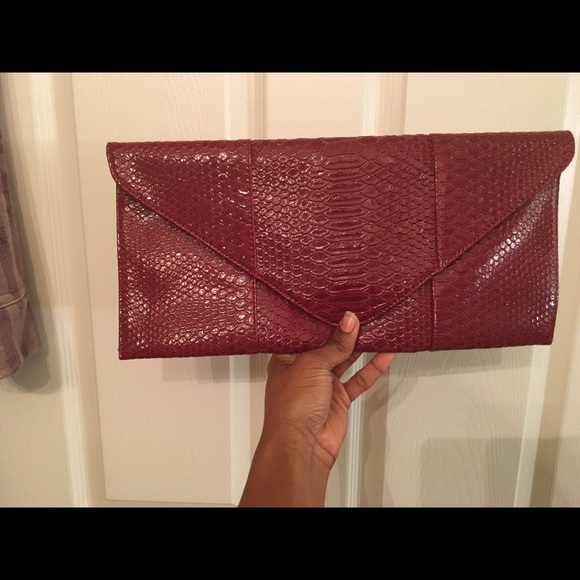 Red Clutch by Urban Expressions