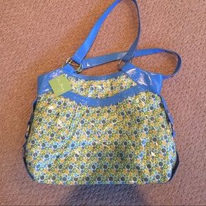 Vera Bradley English meadow bridge tote NWT
