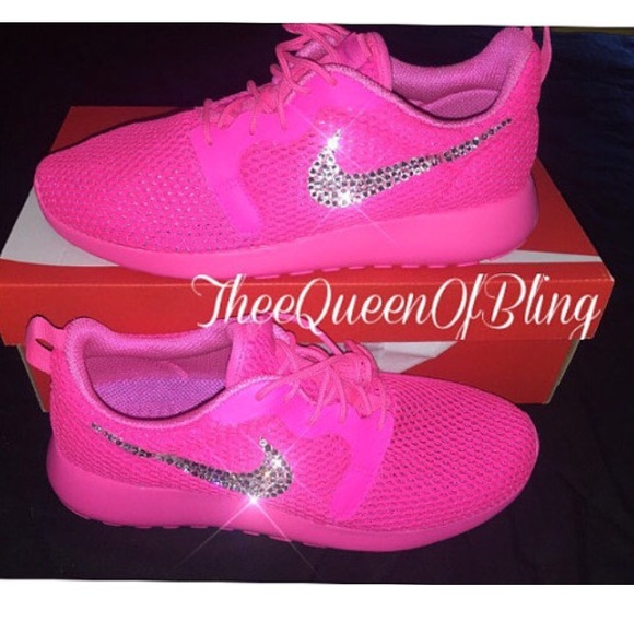 Firm* Nike Roshe run hyper breathe with SWARVOSKI - Picture 3 of 3