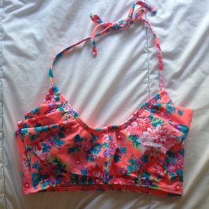 Flirty Floral Bathing Suit Top