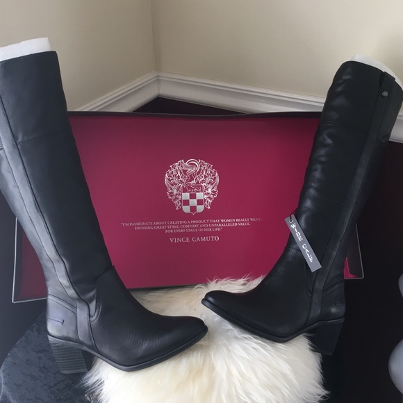 💋Sold💋Vince Camuto Mordona Boot Wide Calf - Picture 3 of 4