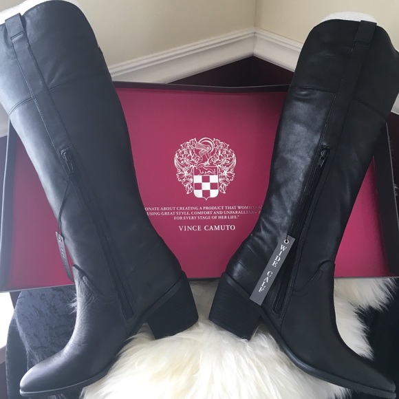 💋Sold💋Vince Camuto Mordona Boot Wide Calf - Picture 4 of 4