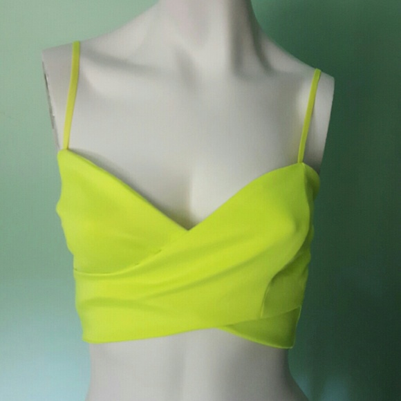 Soft Wrap Crop Top!