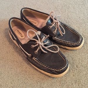 Black Sperry Top-Sider shoes