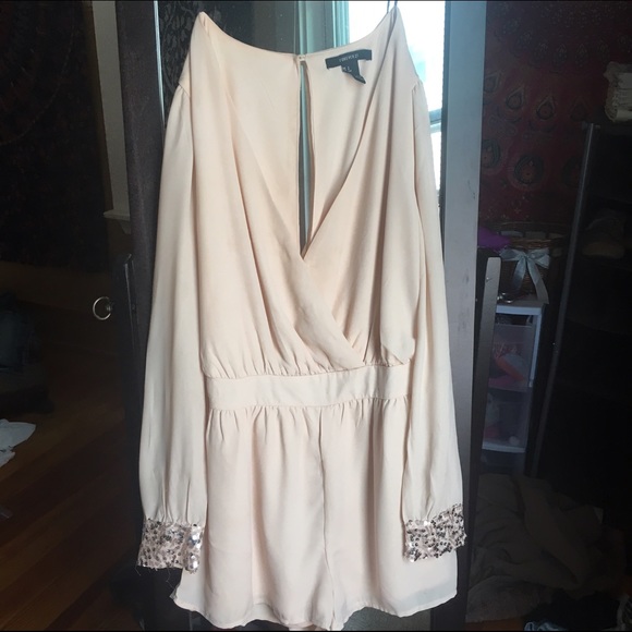 SOLD - Forever 21 Light Pink Romper