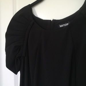 Kensie Dresses - Little Black Midi Dress | Kensie Kensie Dresses - Little Black Midi Dress | Kensie