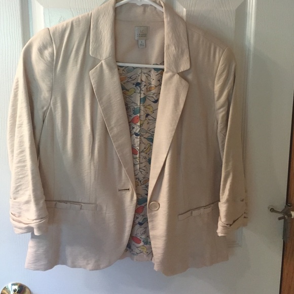 Khaki Lauren Conrad blazer