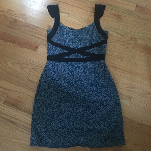 Sexy bandage dress with criss cross open back