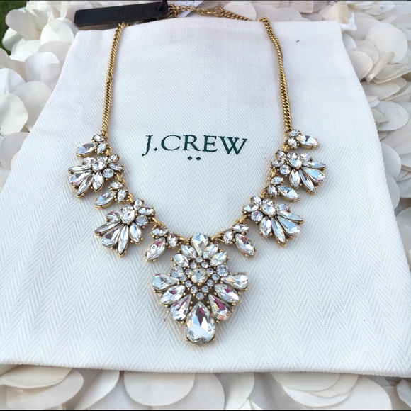 🎀HP🎀 NWT J Crew Crystal Statement Necklace - Picture 3 of 4