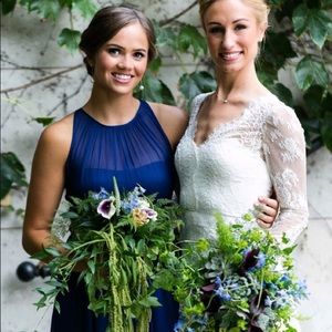 J Crew Bridesmaid Dress - Meagan In Dark Cove