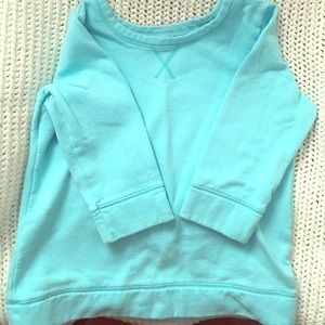 Tiffany Blue lightweight sweatshirt